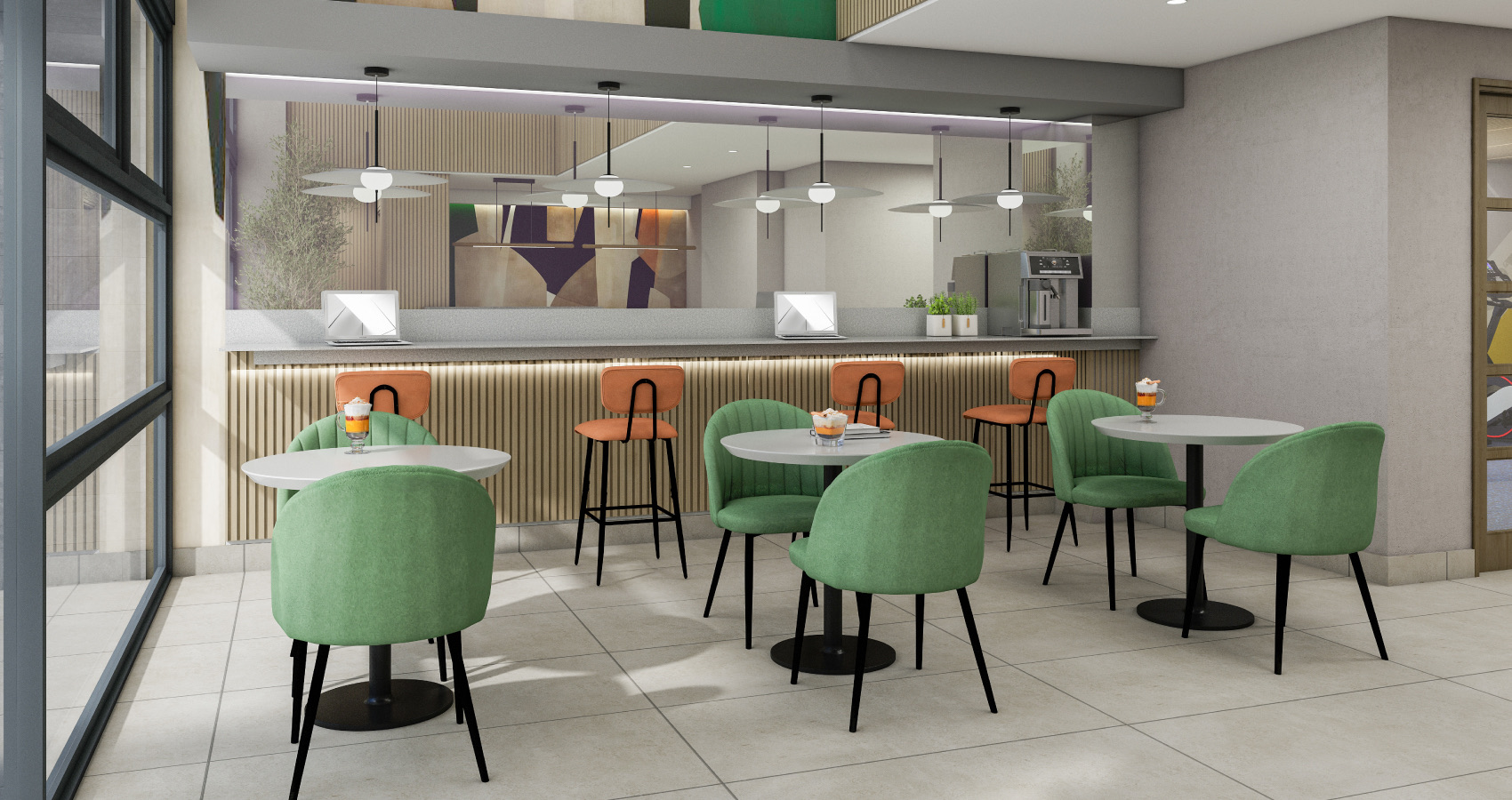 Work cafe Edificio Lira