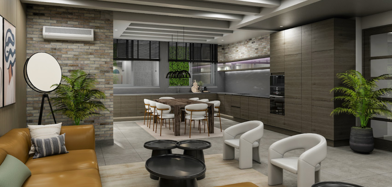 Lounge gourmet, vista A