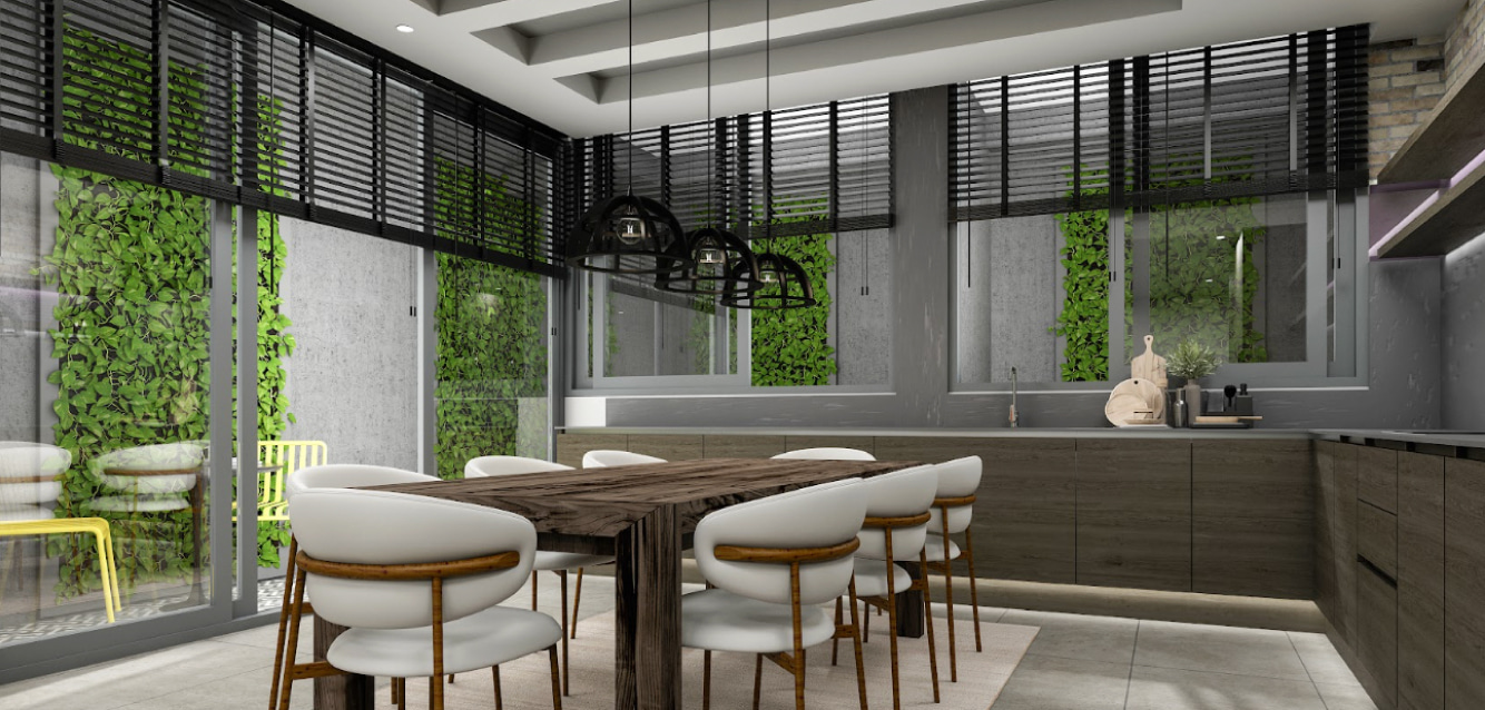 Lounge gourmet, vista B