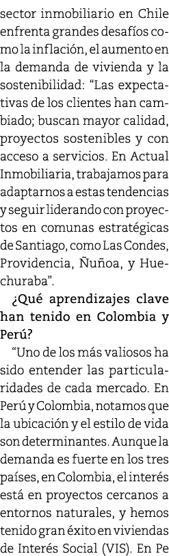 sector inmobiliario en Chile enfrenta grandes desaf os como la inflaci n, el aumento en la demanda de vivienda y la s...