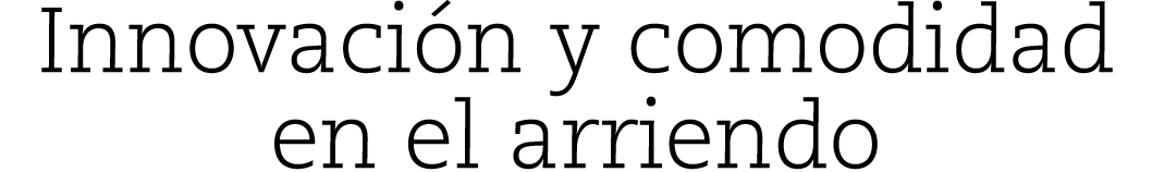 Innovaci n y comodidad en el arriendo 