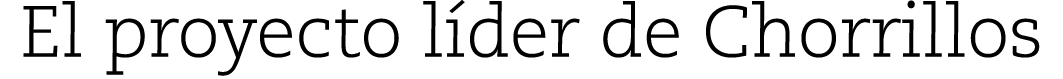 El proyecto l der de Chorrillos