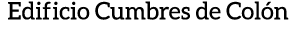 Edificio Cumbres de Col n
