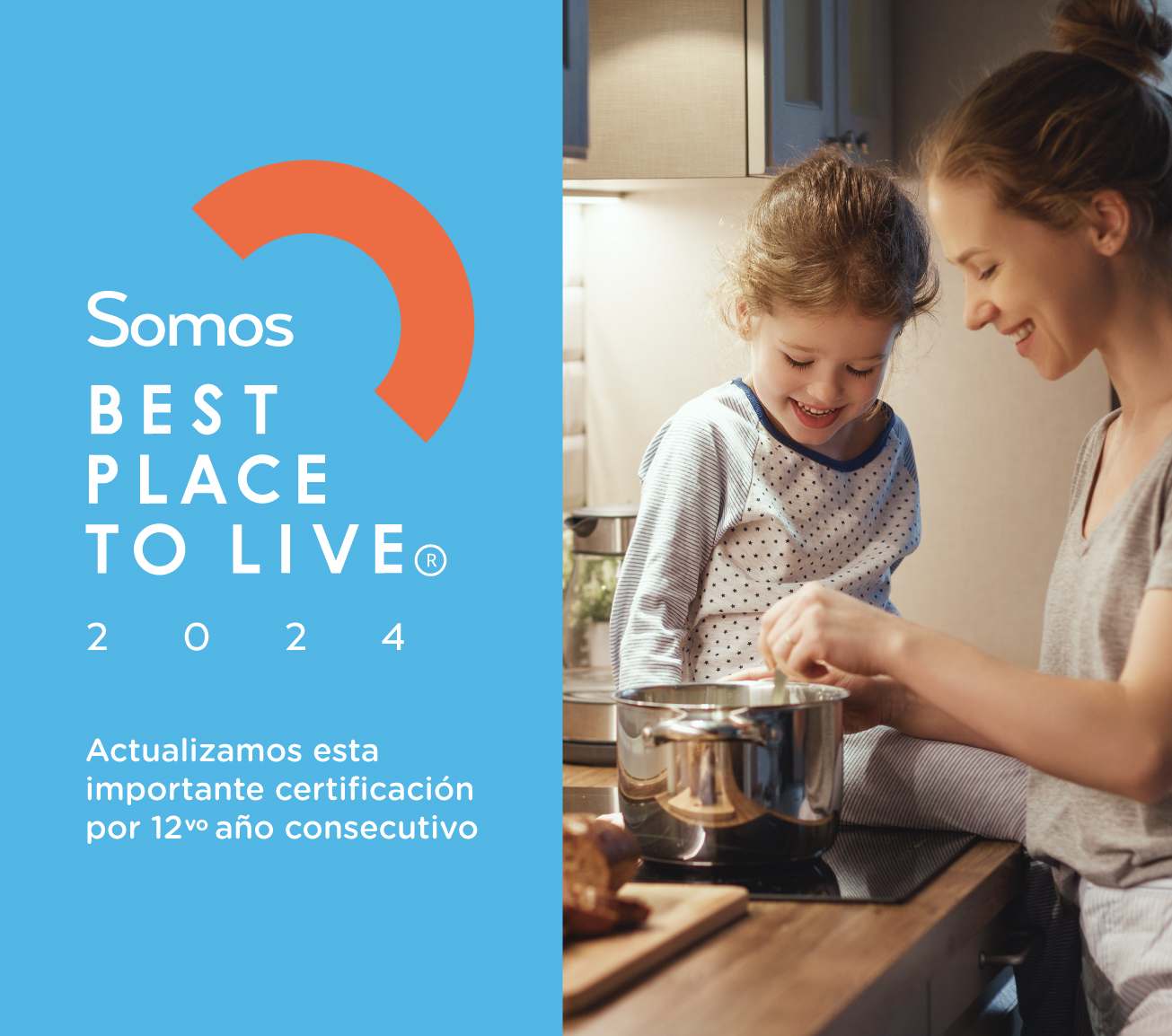 ¡Actual Inmobiliaria logró nuevamentela certificación Best Place to Live® 2024!